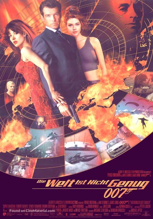 The World Is Not Enough - German Movie Poster