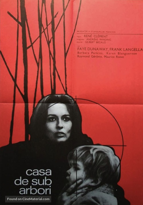 La maison sous les arbres - Italian Movie Poster