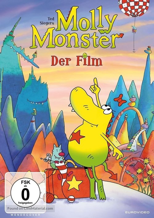 Ted Sieger&#039;s Molly Monster - Der Kinofilm - German DVD movie cover