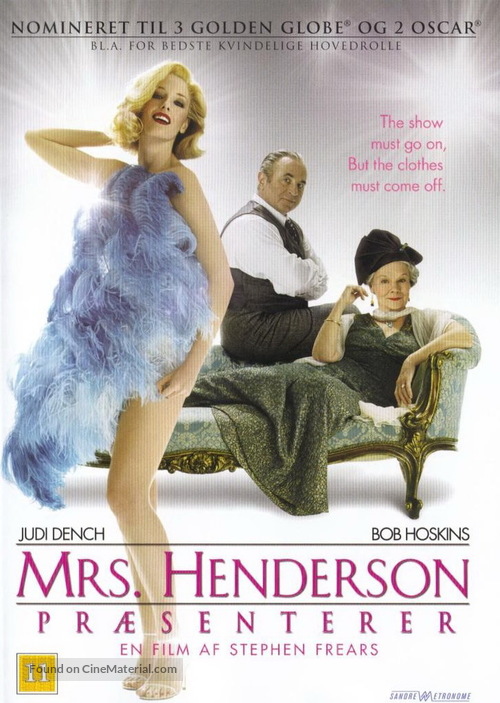 Mrs. Henderson Presents - Danish Movie Cover