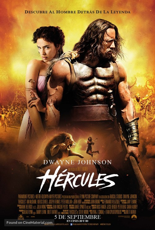 Hercules - Spanish Movie Poster