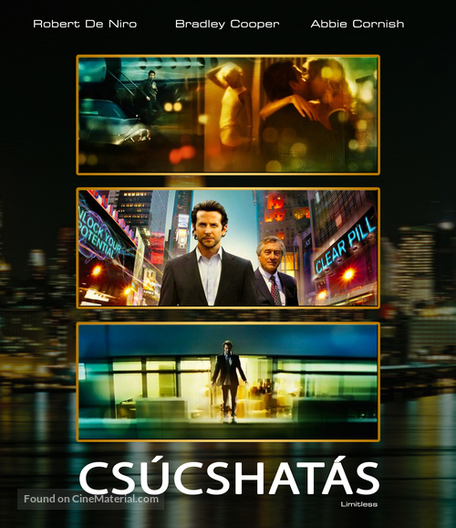 Limitless - Hungarian Blu-Ray movie cover