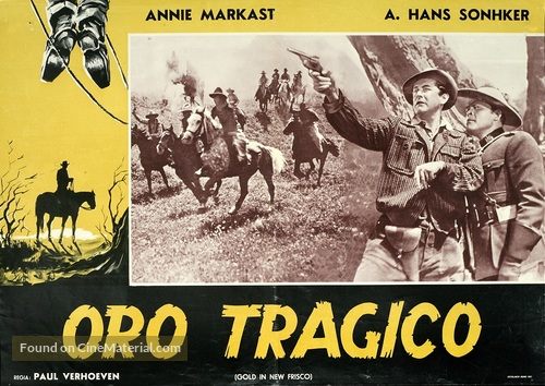 Gold in New Frisco - Italian Movie Poster