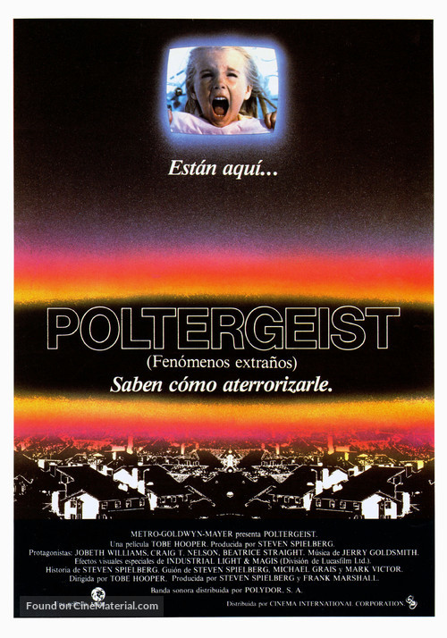 Poltergeist - Spanish Movie Poster