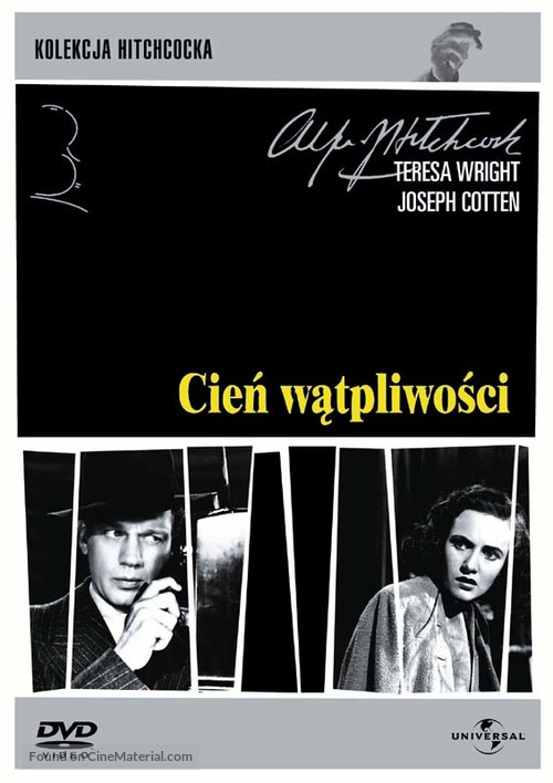 Shadow of a Doubt - Polish DVD movie cover