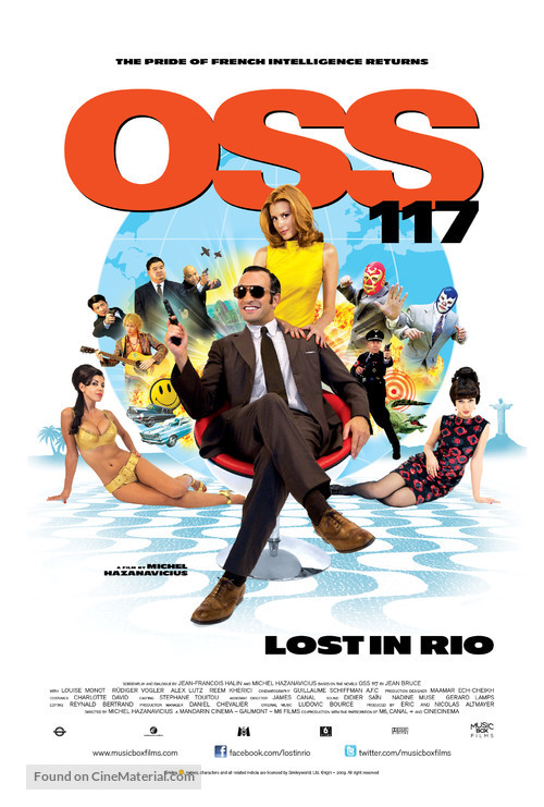 OSS 117: Rio ne repond plus - Movie Poster