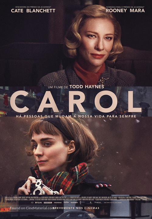 Carol - Portuguese Movie Poster