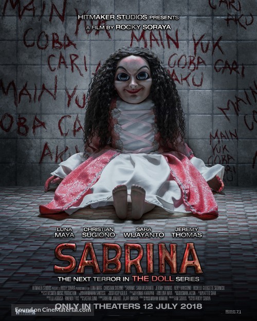 Sabrina - Indonesian Movie Poster