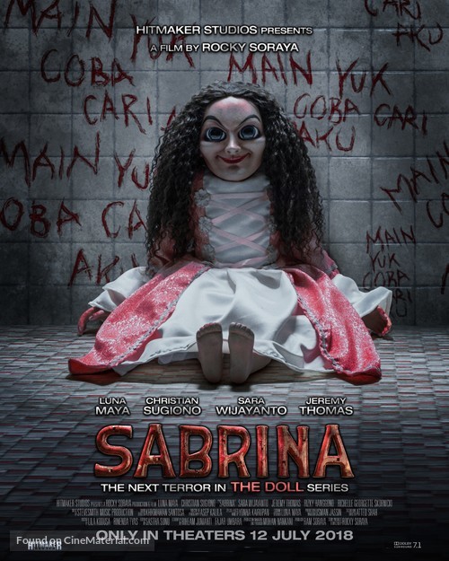 Sabrina - Indonesian Movie Poster