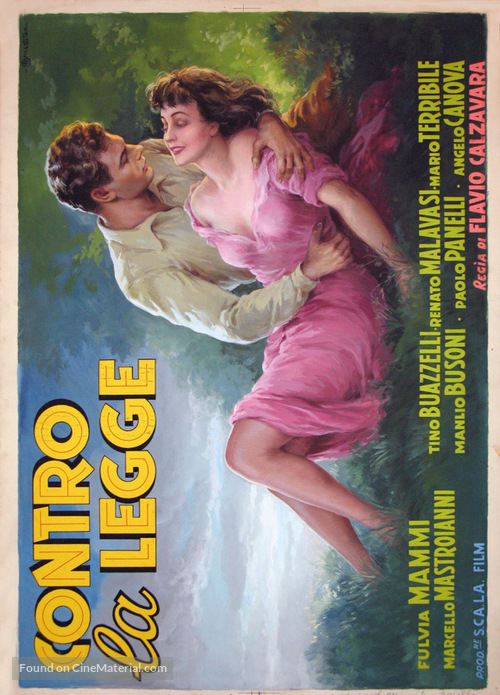 Contro la legge - Italian Movie Poster