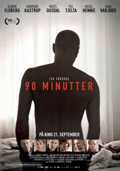 90 minutter - Norwegian Movie Poster
