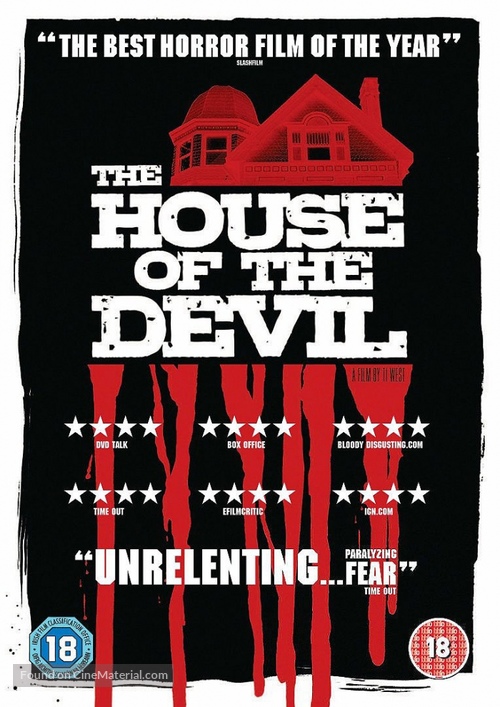 The House of the Devil - British Movie Cover