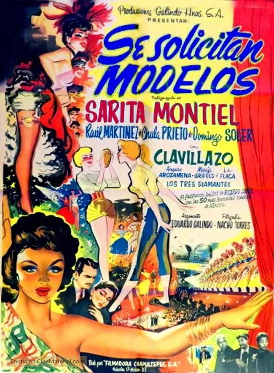 Se solicitan modelos - Mexican Movie Poster
