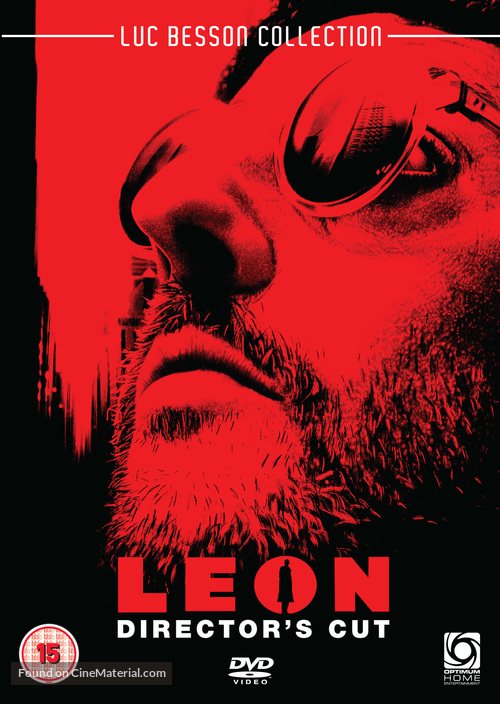 L&eacute;on: The Professional - British DVD movie cover