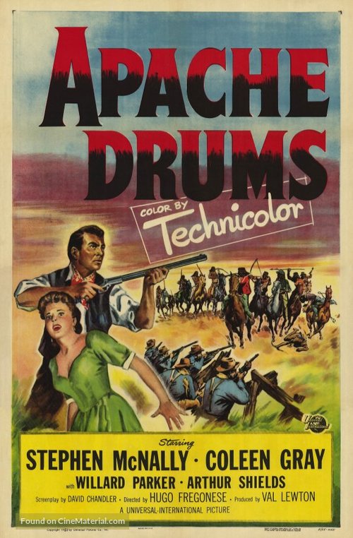 Apache Drums - Movie Poster