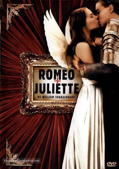 Romeo + Juliet - Spanish DVD movie cover
