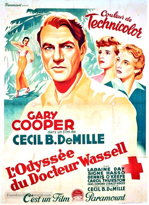 The Story of Dr. Wassell - French Movie Poster