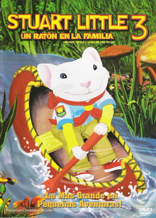 Stuart Little 3: Call of the Wild - Mexican DVD movie cover