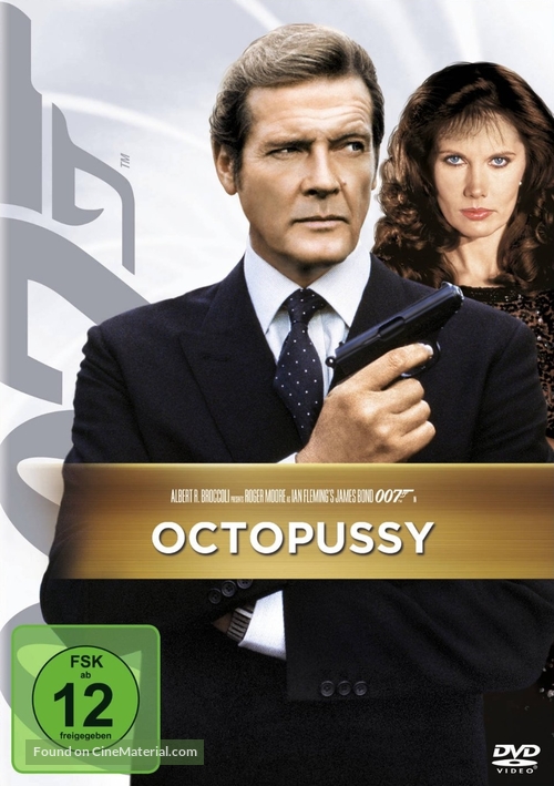 Octopussy - German DVD movie cover