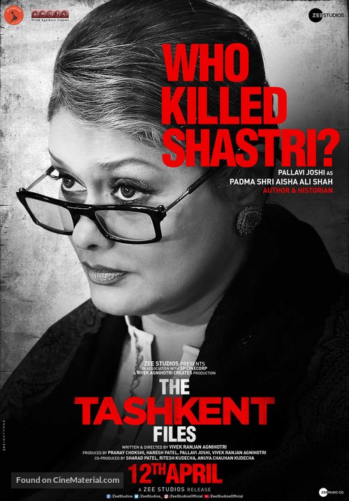The Tashkent Files - Indian Movie Poster