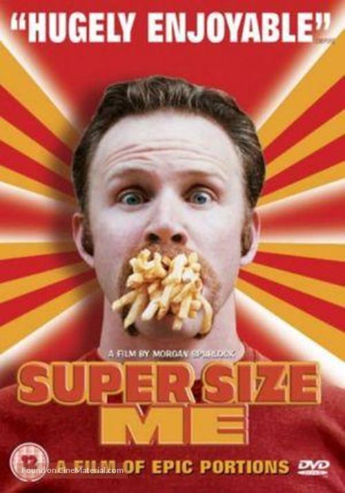 Super Size Me - British Movie Cover