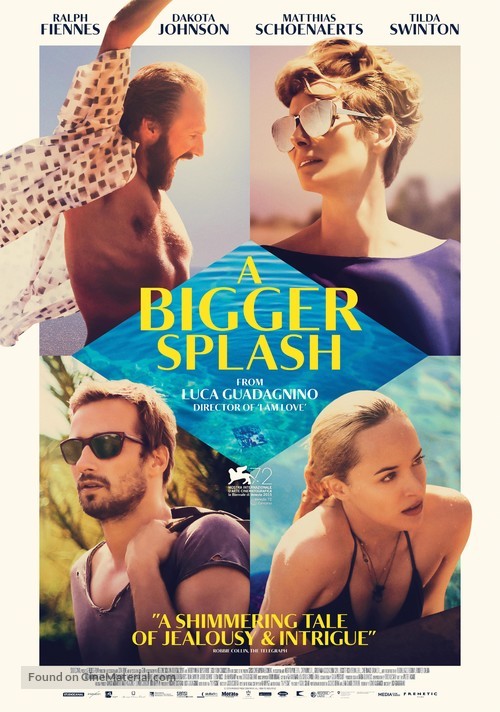 A Bigger Splash - Swiss Movie Poster