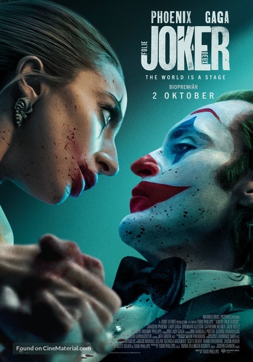 Joker: Folie &agrave; Deux - Swedish Movie Poster