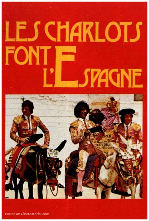 Les Charlots font l&#039;Espagne - French DVD movie cover