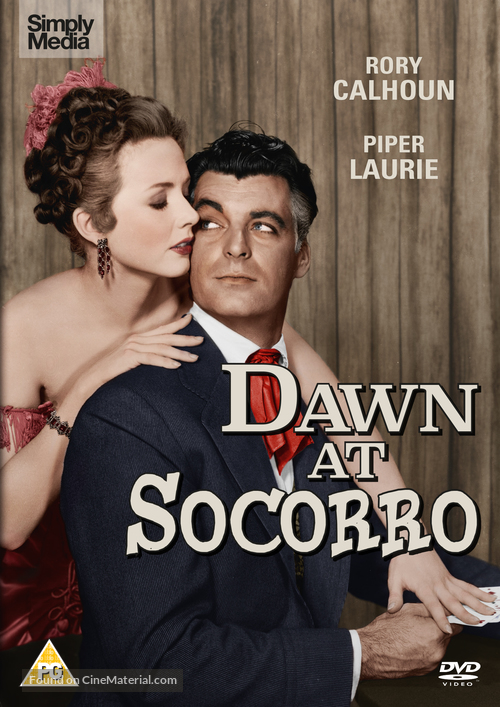 Dawn at Socorro - British DVD movie cover