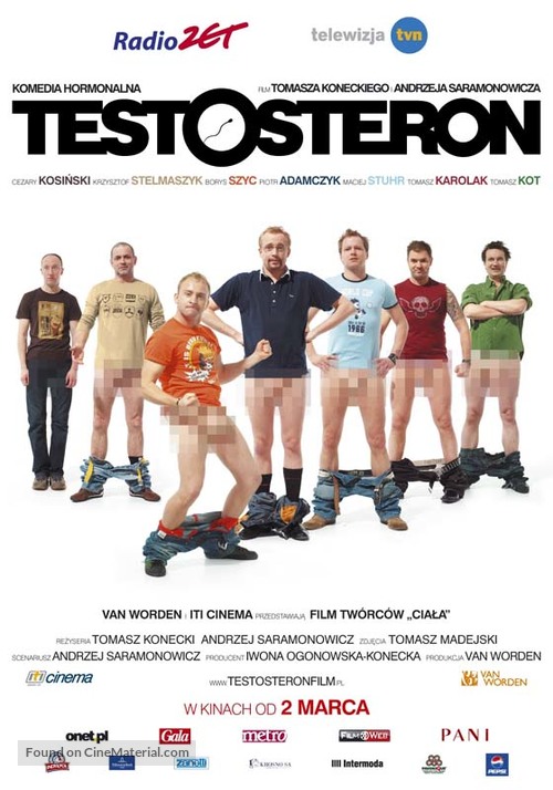 Testosteron - Polish poster