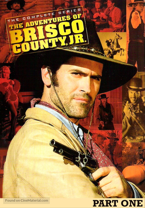 &quot;The Adventures of Brisco County Jr.&quot; - DVD movie cover