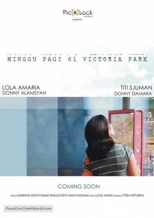 Minggu Pagi di Victoria Park - Indonesian Movie Poster