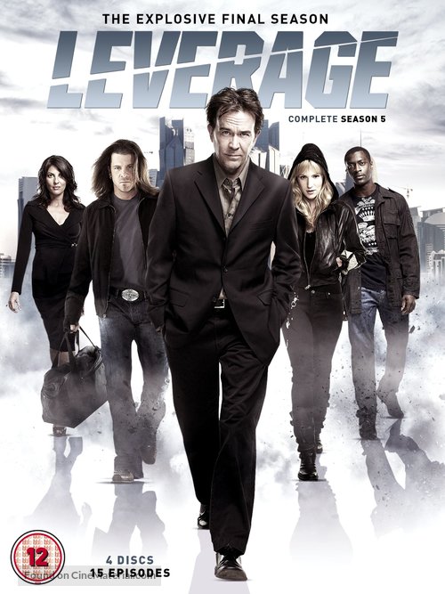 &quot;Leverage&quot; - British DVD movie cover