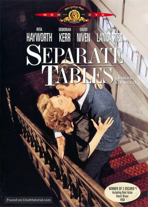 Separate Tables - DVD movie cover