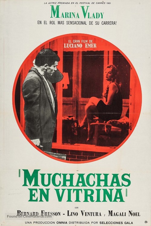 La ragazza in vetrina - Argentinian Movie Poster