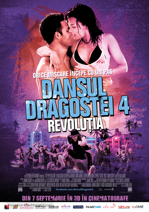 Step Up Revolution - Romanian Movie Poster