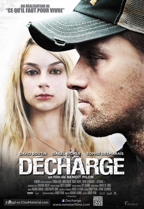 D&eacute;charge - Canadian Movie Poster