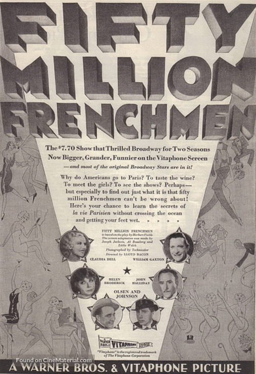 50 Million Frenchmen - poster