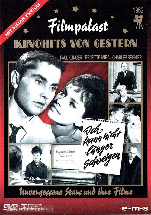 Ich kann nicht l&auml;nger schweigen - German DVD movie cover