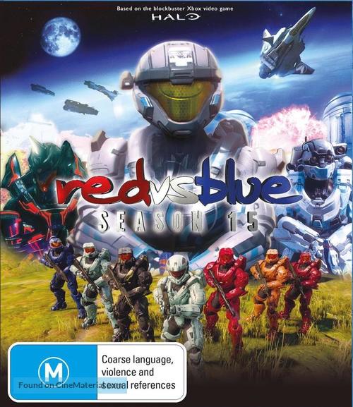 &quot;Red vs. Blue: The Blood Gulch Chronicles&quot; - Australian Blu-Ray movie cover