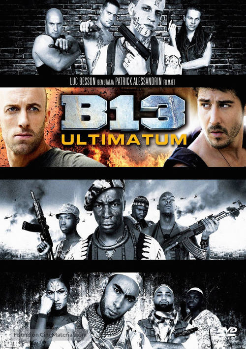 Banlieue 13 - Ultimatum - Hungarian DVD movie cover