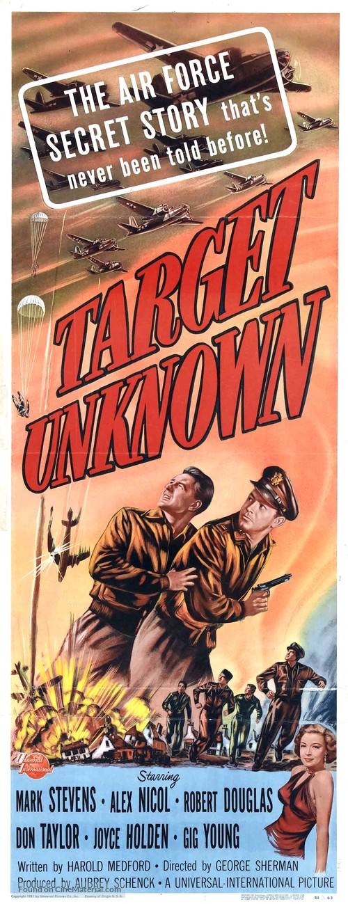 Target Unknown - Movie Poster