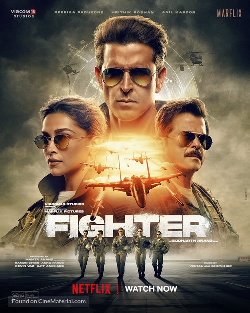 Fighter - Indian Movie Poster