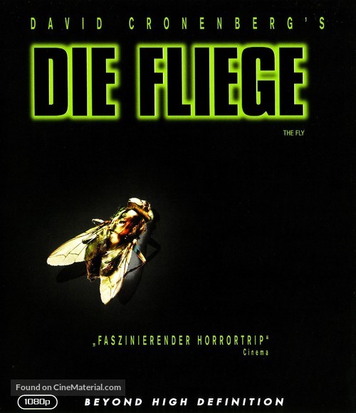 The Fly - German Blu-Ray movie cover