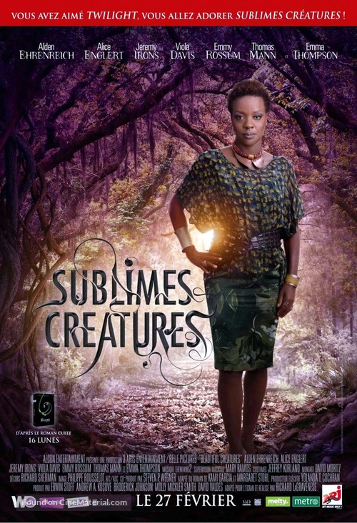 Beautiful Creatures - French Movie Poster