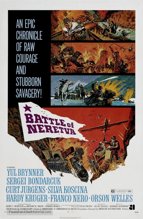 Bitka na Neretvi - Movie Poster