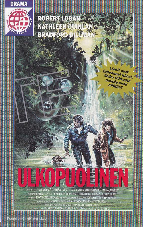 Man Outside - Finnish VHS movie cover