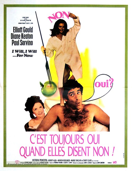I Will, I Will... for Now - French Movie Poster