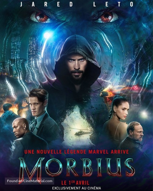 Morbius - French Movie Poster