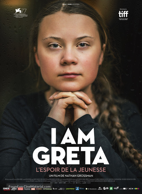 I Am Greta - French Movie Poster